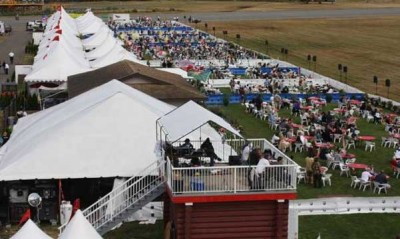 Private VIP Chalets at Wings Over North Georgia Airshow